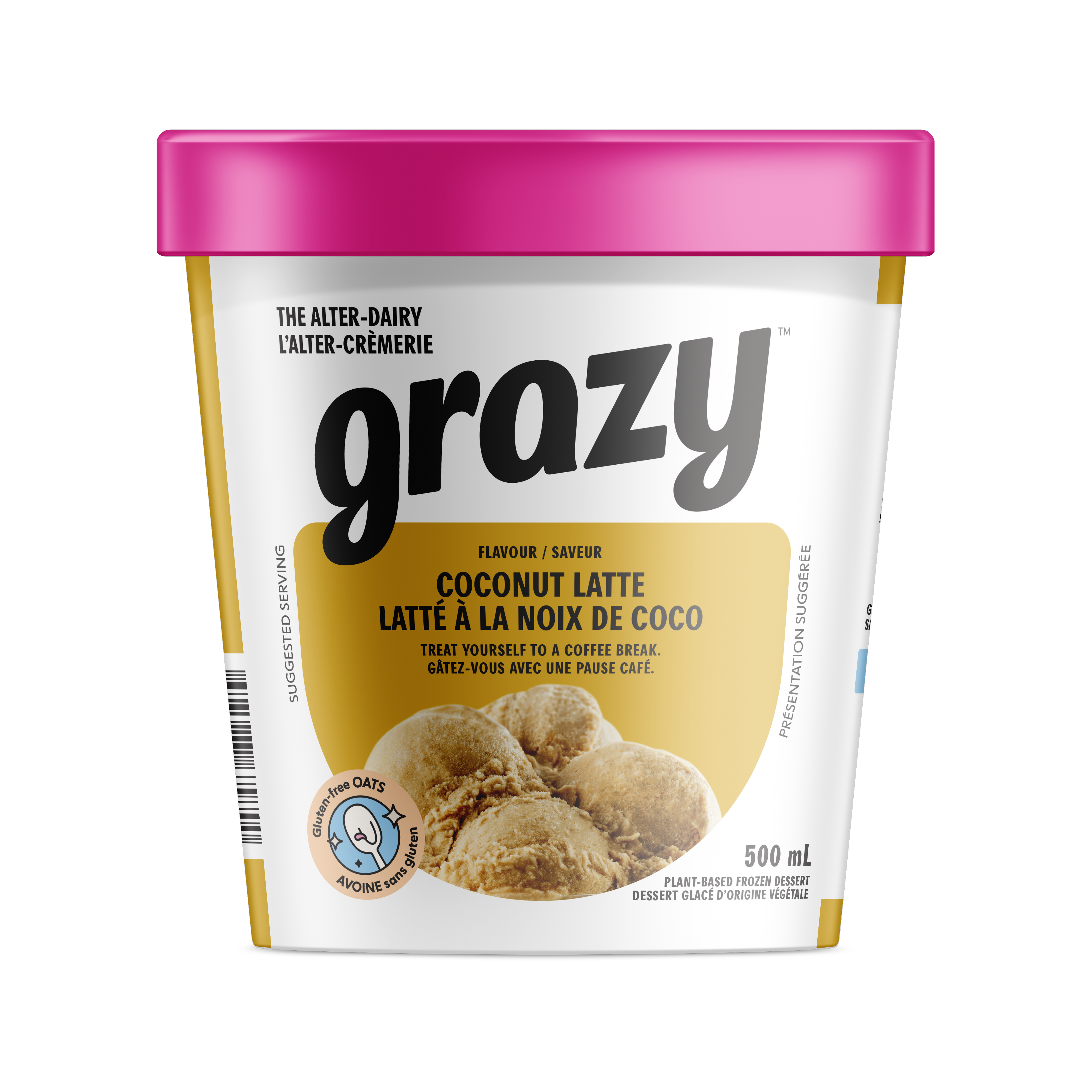 Dessert glace 500ml coconut