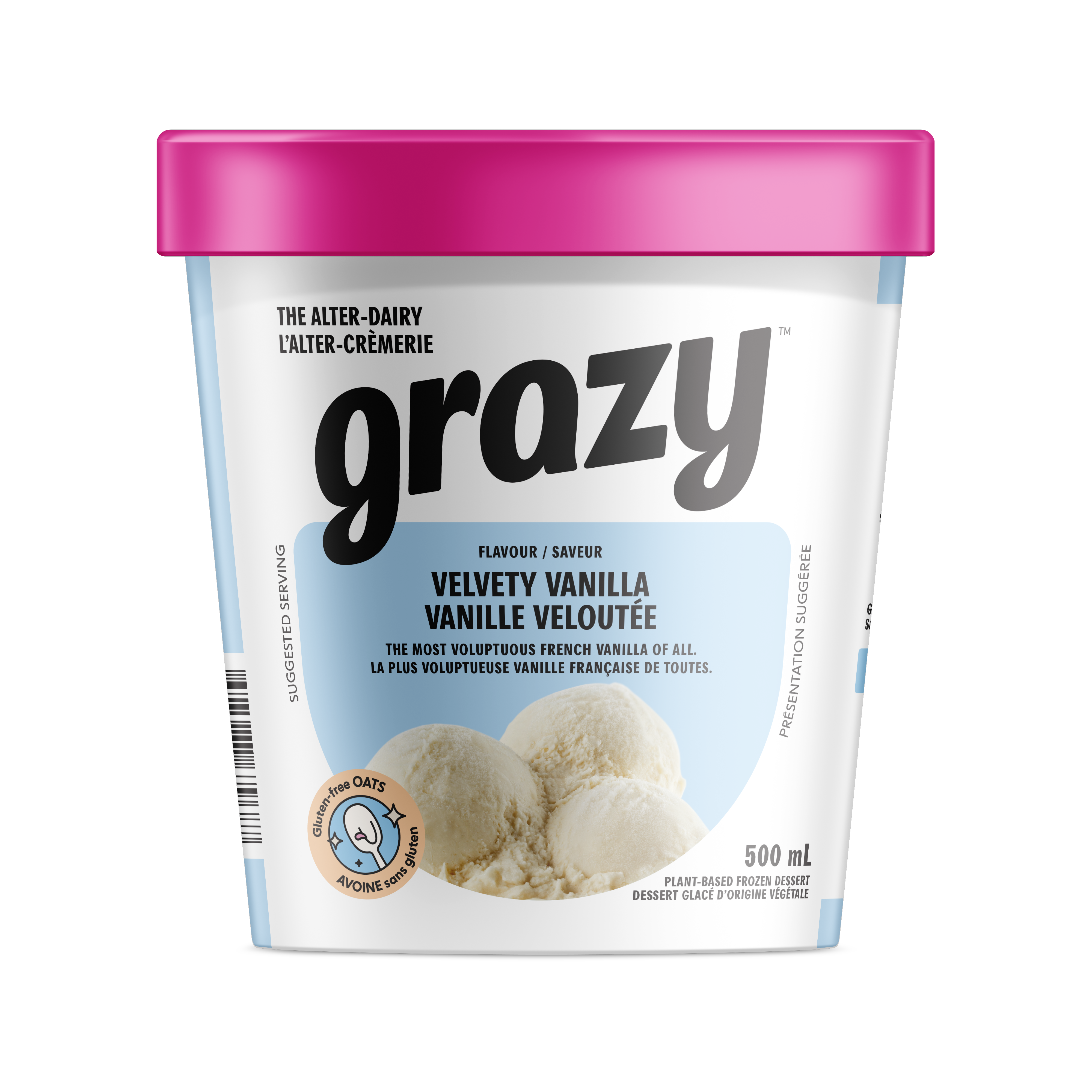 Dessert glace 500ml vanille